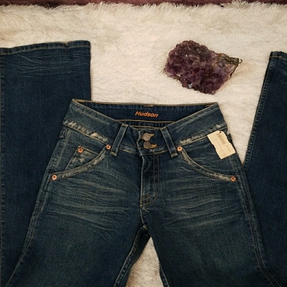 Hudson Jeans Denim - HUDSON-Signature-Boot-Cut-Jeans-flare-Sz-25-Multi